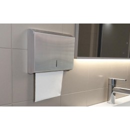 Dispenser de papel toalha em Aço Inox - Construinox